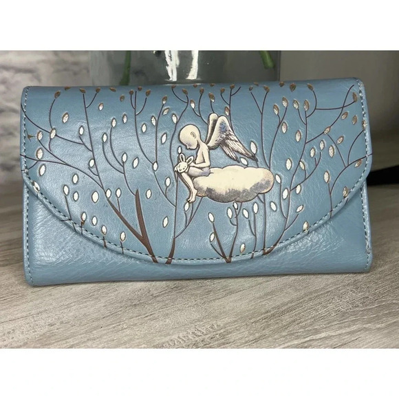 Angel on cloud women’s wallet. - Picture 1 of 5
